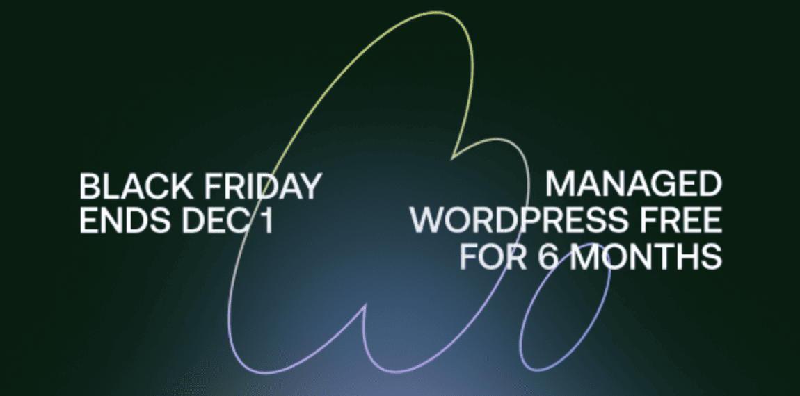 Get your WordPress ready for Black Friday and unlock 6 months free on annual managed  plans